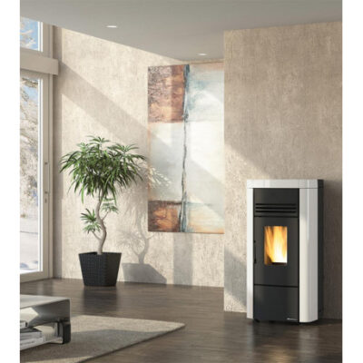 ANGELA PLUS EVO 8 kW étanche canalisable – Poêle à granulés LA NORDICA EXTRAFLAME