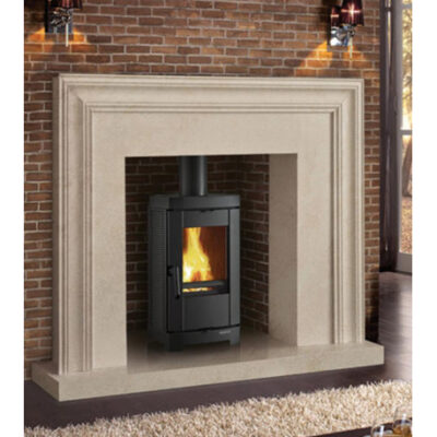 Poêle à Bois Extraflame Brigitta 4.7 kW – Chauffage Design & Performant