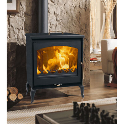 Poêle à bois PANADERO CASTILLA 8 kW : EcoDesign 2022, Double Combustion, 77% Rendement