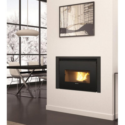 Insert à Granulés Comfort P85 12kw La Nordica Extraflame: Confort et Efficacité avec Vitre Panoramique et Chronothermostat