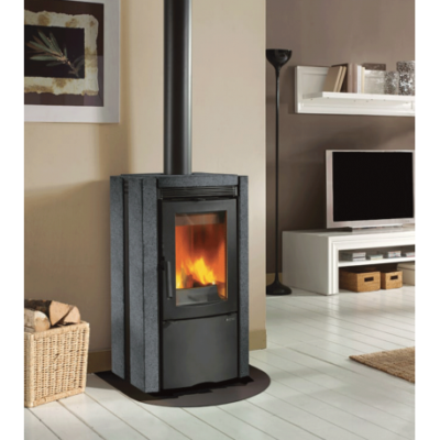 Poêle à Bois Ester BII 7.5kW – La Nordica Extraflame Eco-Efficace