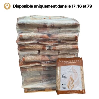 Granulés de Bois Rochefort – Palette 72x15kg