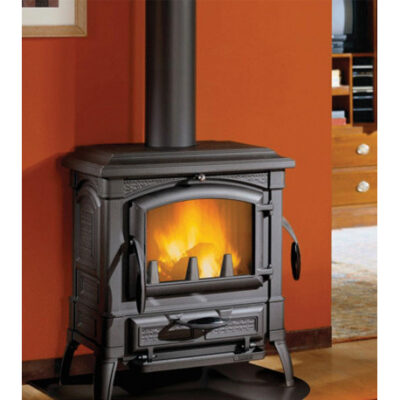 Poêle à Bois Isotta Evo 11.9 kW La Nordica Extraflame – Structure en Fonte Émaillée avec Système de Postcombustion