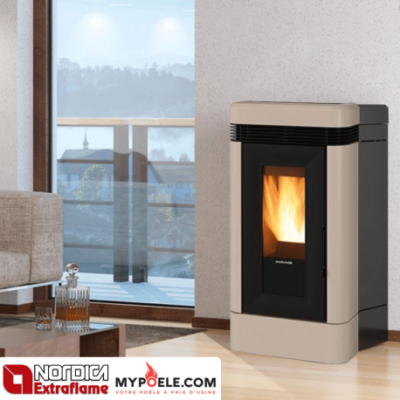 Lucia 12,1kw – Poêle à granulés LA NORDICA EXTRAFLAME