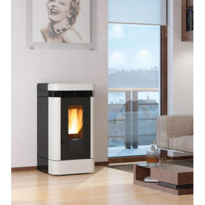 Lucia Plus 12 kW canalisable – Poêle à granulés LA NORDICA EXTRAFLAME