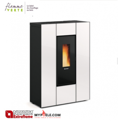 Marilena Plus AD Crystal 8 kw canalisable – Poêle à granulés LA NORDICA EXTRAFLAME