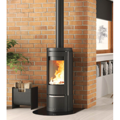 Poêle à Bois Marlena 7.5 kW La Nordica Extraflame : Structure en Fonte, Vue sur le Feu, Livraison Rapide