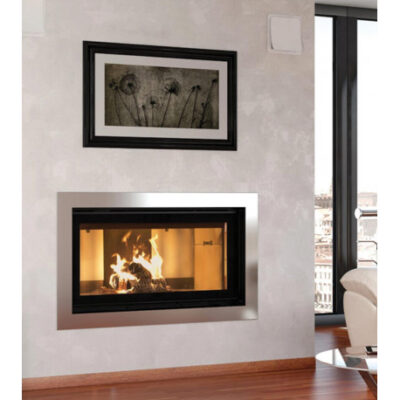 Foyer La NORDICA EXTRAFLAME Monoblocco 1000 Evo 12.3 kW : Large Foyer Ouvrant, Livraison Rapide