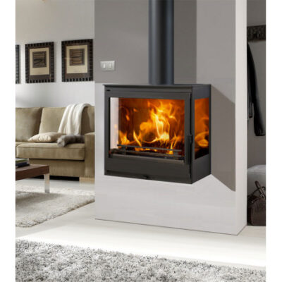 Poêle à Bois ONIX WALL 7.1 kW PANADERO: Triple Combustion, EcoDesign