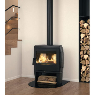 Poêle à Bois Tahiti La Nordica 7.7 Kw : Fonte Émaillée, Vitre Céramique, Foyer Nordiker – Livraison Rapide